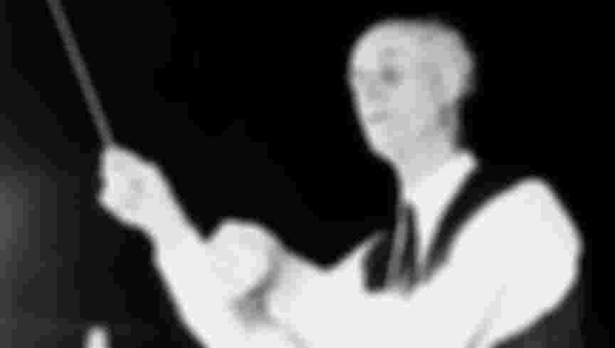 Wilhelm Furtwangler Conducting, 1940. Credit: Bettmann via Getty