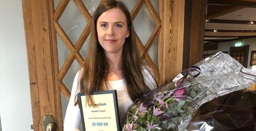 Amanda Thorell, platschef på Sommarviks camping. Foto: Visita