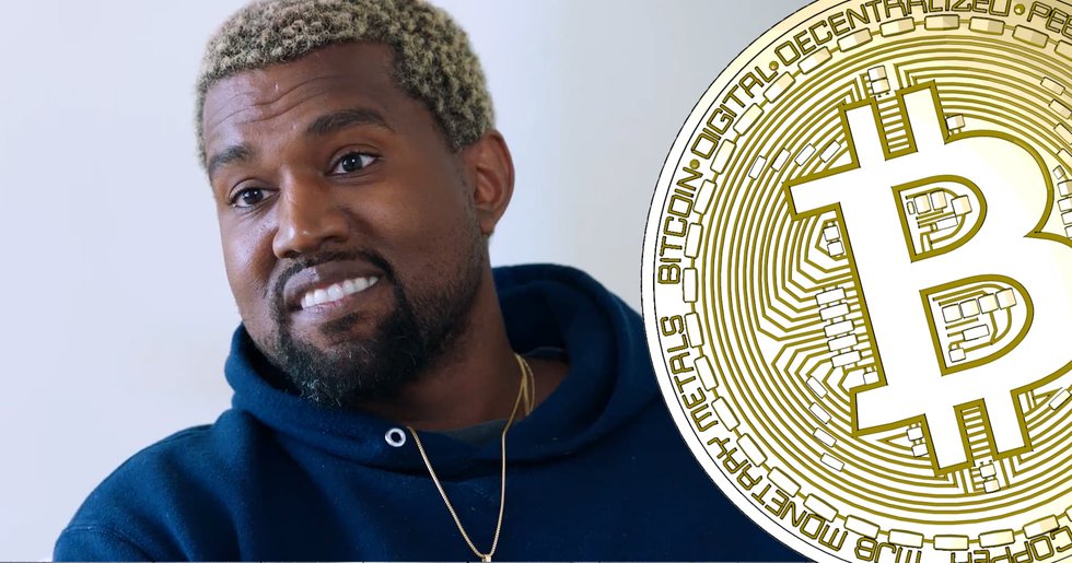 Kanye West sa att han vill använda bitcoin.
