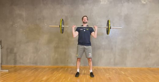 Fysövning: Militärpress