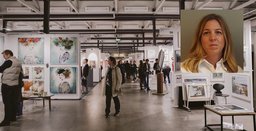 Anna Oldne är, tillsammans med en kollega, ansvarig för konstmässan Affordable Art Fair.