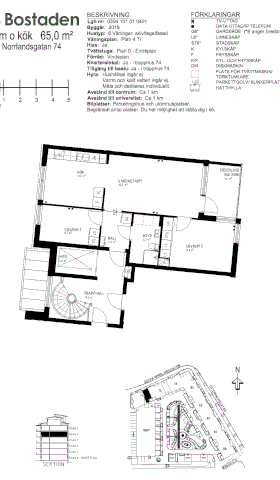 PlanlösningÖstra Norrlandsgatan 74