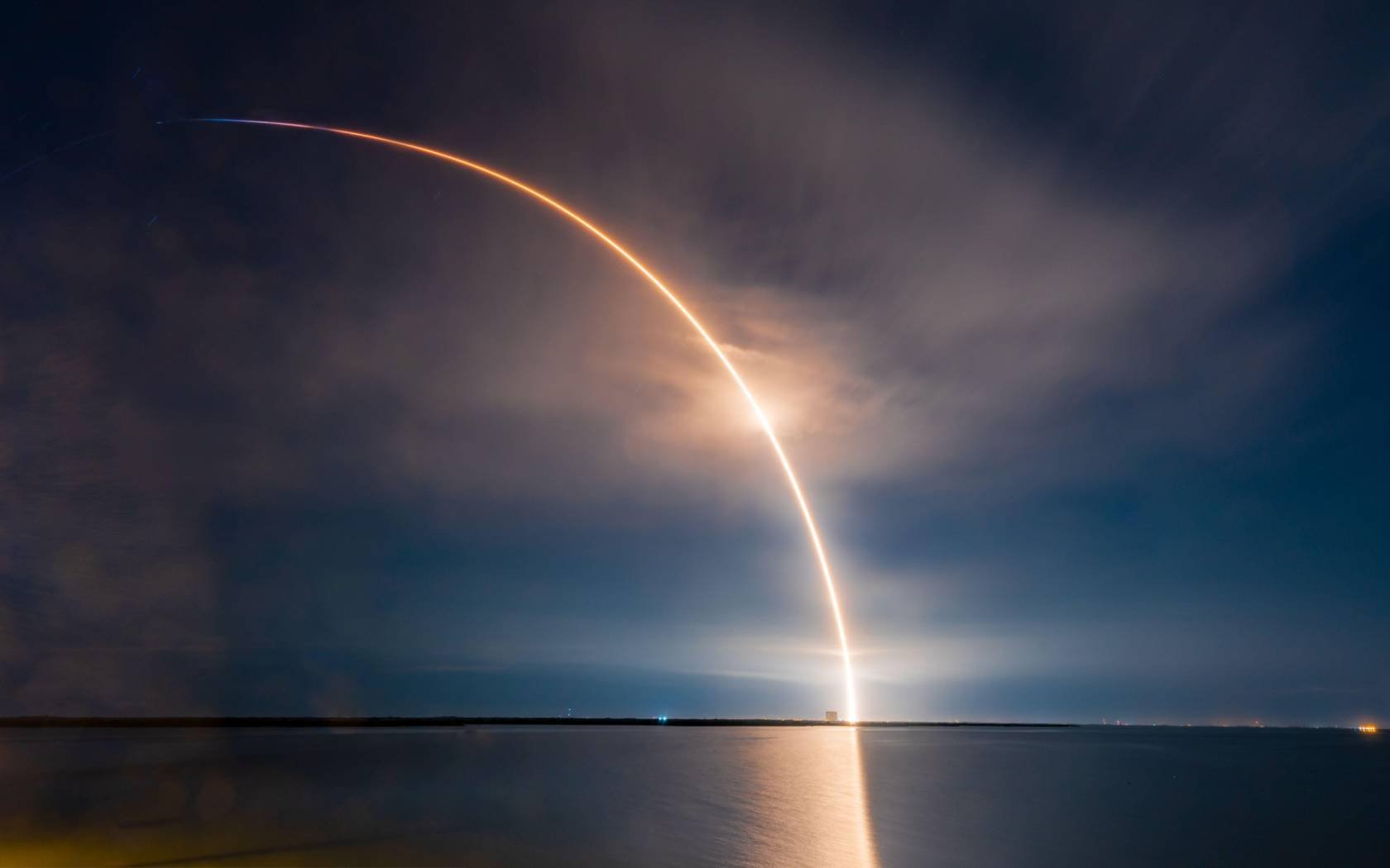 Launch of SpaceX's Starlink.