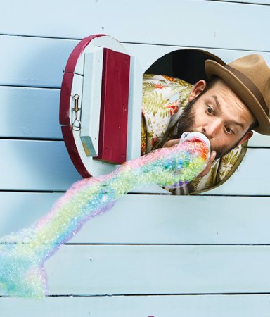 Experiment! Gör Beppes regnbågsorm