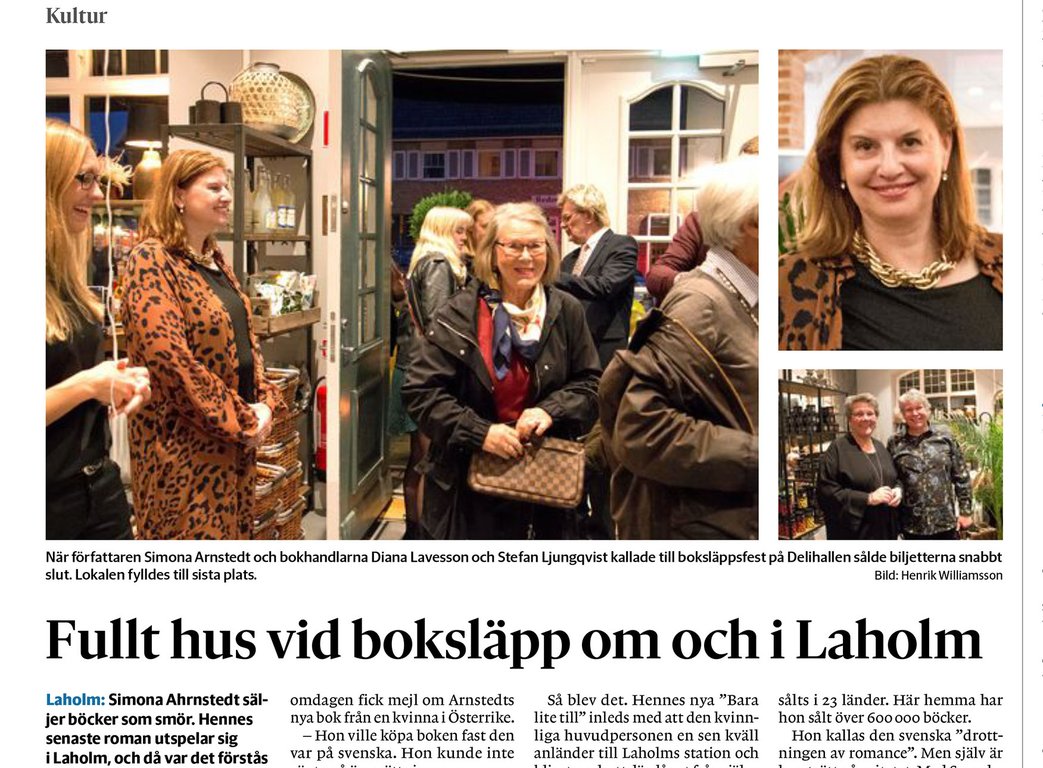 Faksimil ur Hallands Nyheter 11 oktober 2019