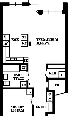 PlanlösningTvistevägen 42