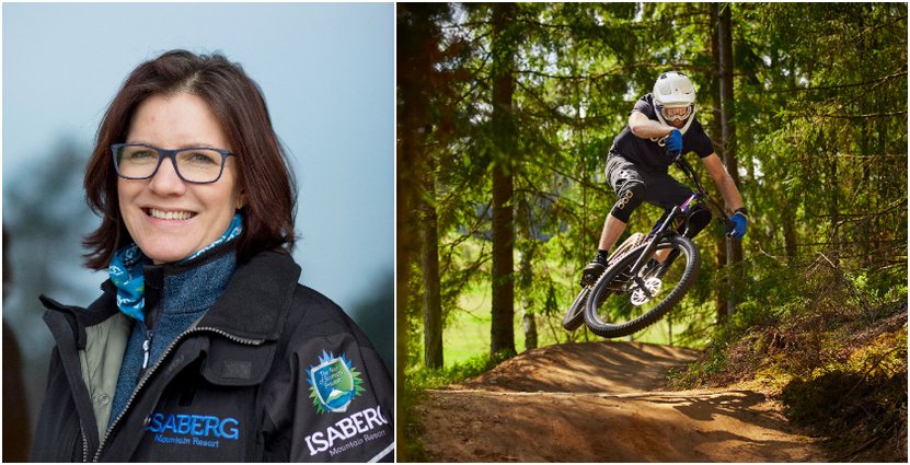 Louise Söderlund, vd Foto: Isaberg Mountain Resort