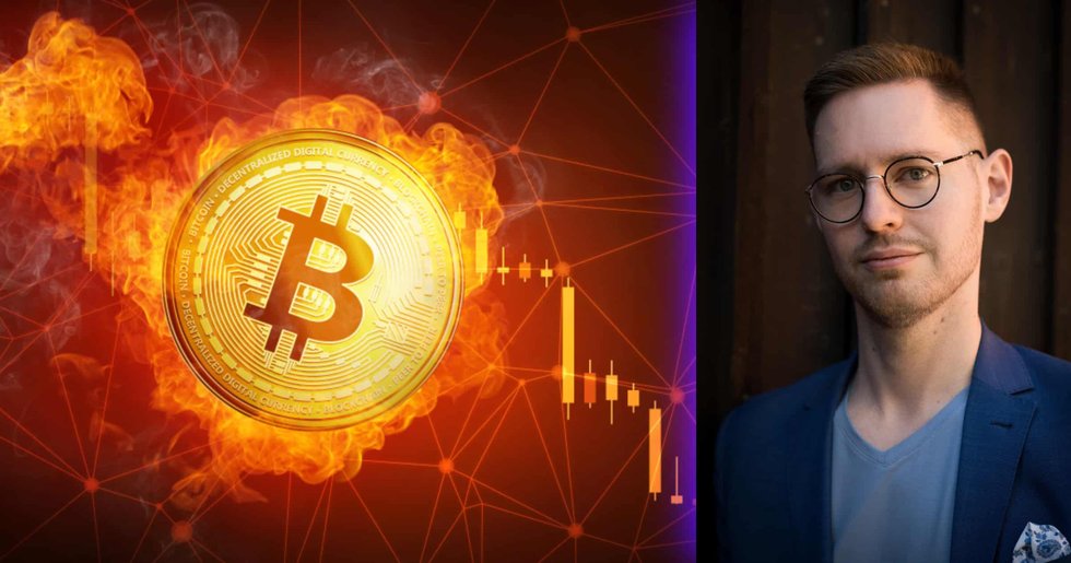 Expert när bitcoinpriset sjunker 17 procent: Risk för fortsatta nedgångar