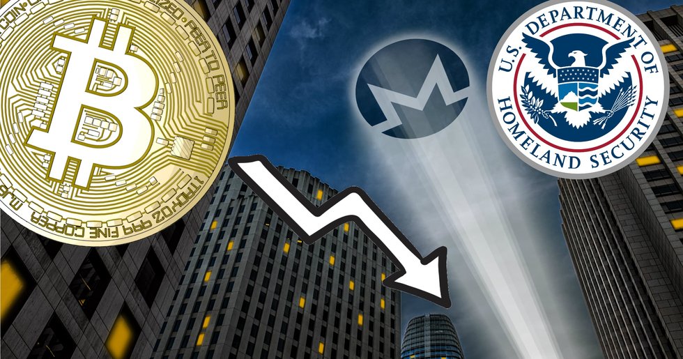 Kryptodygnet: Lägre kurser och amerikanska myndigheter vill spåra monero.