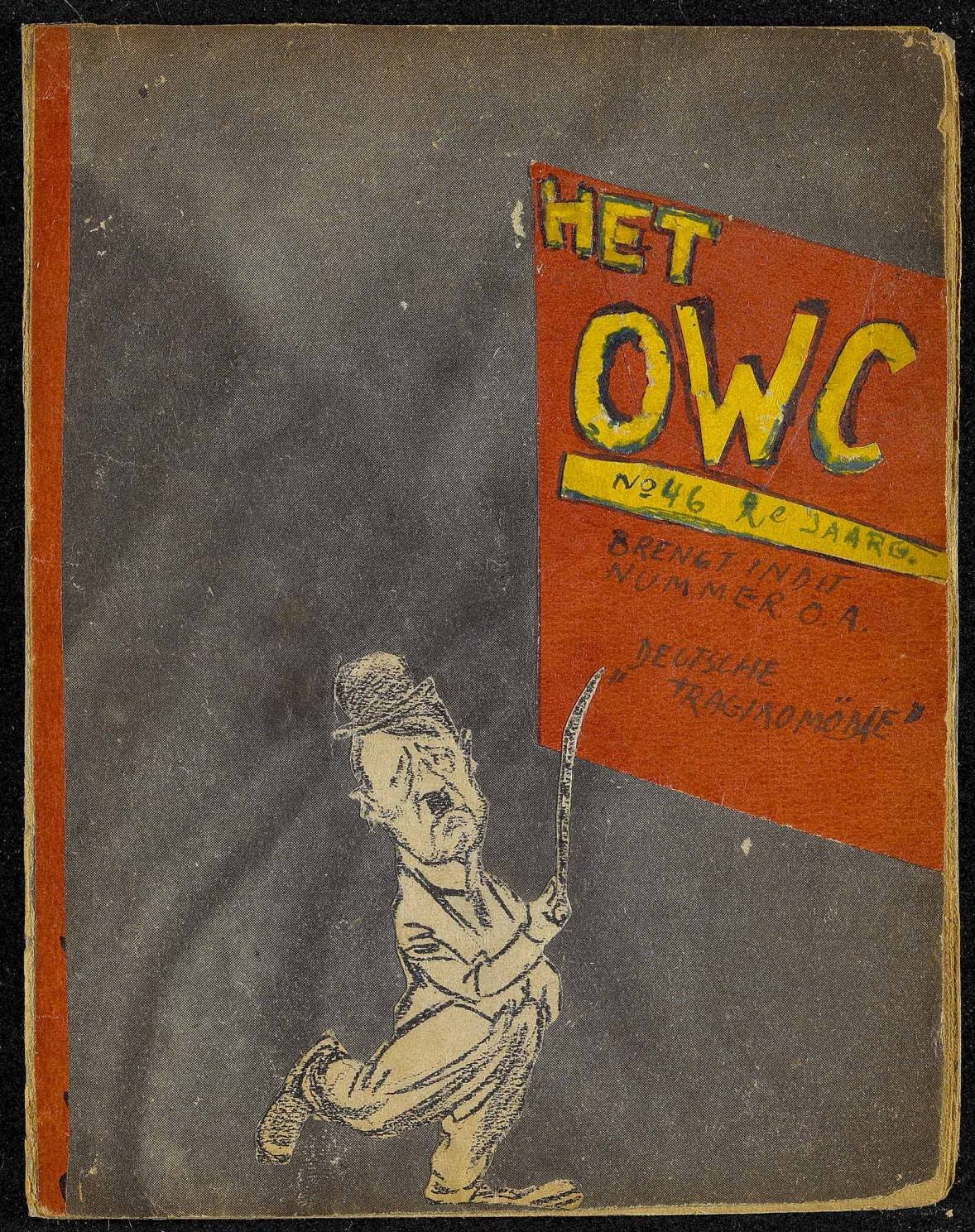 Edition of Curt Bloch's Het Onderwater Cabaret, Magazine from 16.09.1944. Displayed in the Jewish Museum Berlin, Curt Bloch collection. Loaned by the Charities Aid Foundation America