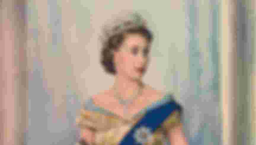 Her Majesty Queen Elizabeth II. Credit: The Print Collector / Alamy Stock Photo.