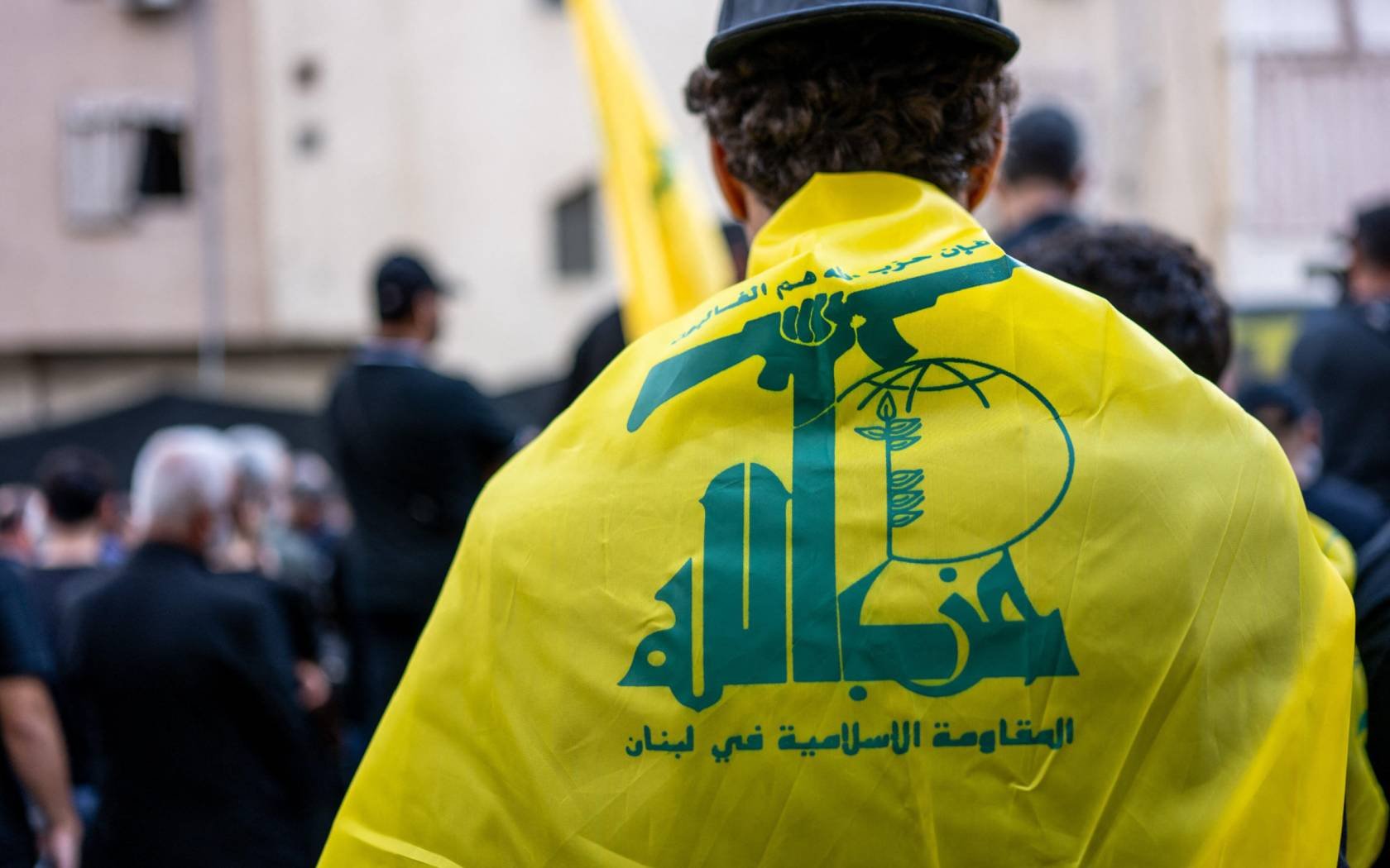 A funeral organised by Hizbollah for four people killed in the explosions of pagers in an unprecedented attack in Lebanon and Syria.
