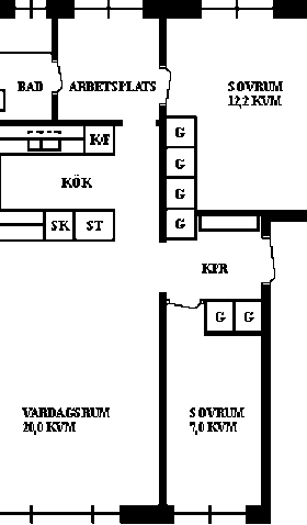 PlanlösningHistoriegränd 4 C