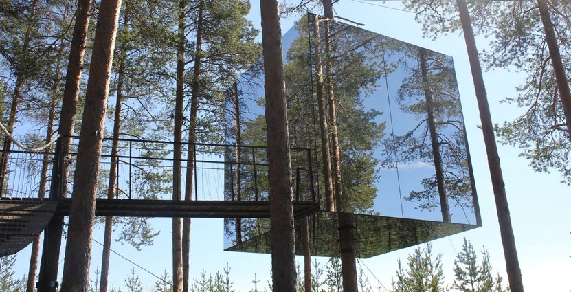 Som ny ägare till hotellet ser Kent och Britta Lindvall framför sig<br />
 en internationell investerare som kan ta konceptet ut i världen. Foto: Tree Hotel