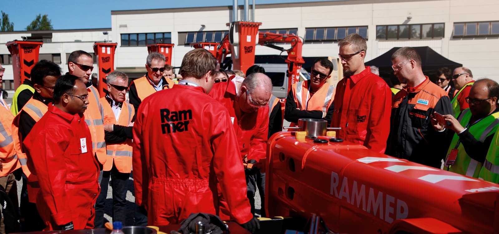<p>Celebrating 40 years of the Rammer.</p>
