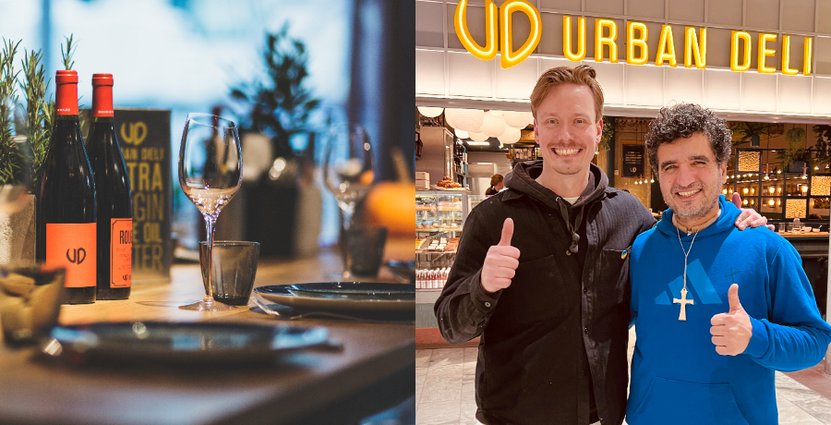 Marcus Åkerberg, restaurangchef, Kavian Ferdowsi, arrangör.  