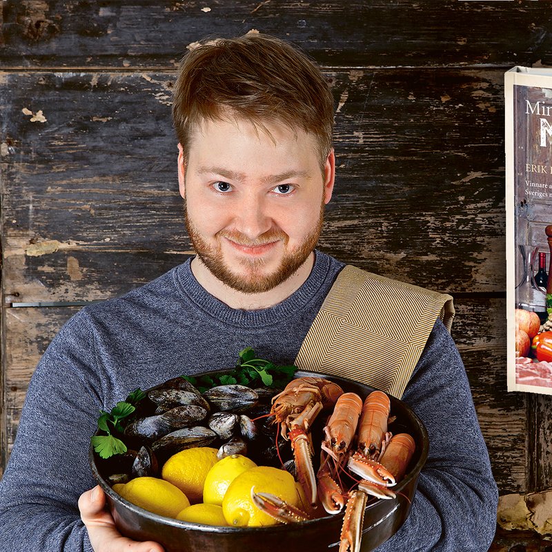 Sveriges Mästerkock 2018 är Erik Hammar – nu kommer kokboken!