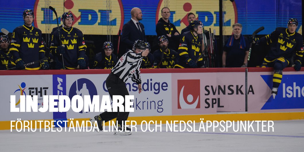 Förutbestämda linjer och tekningspunkter - så arbetar du som linjedomare