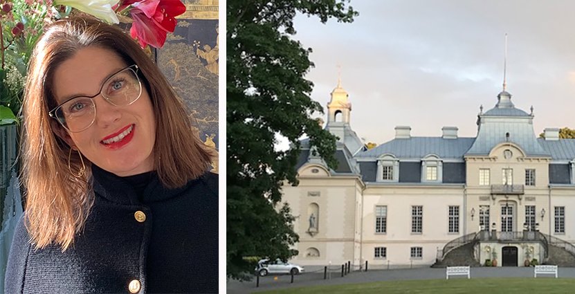 Jane Hviid som driver Kronovalls vinslott hoppas att sommarens bröllop blir av.  Foto: Kim Hviid