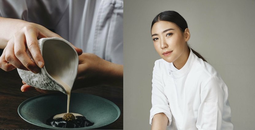 Thailändska stjärnkocken Pam Pichaya. Foto: Pol Divina och Restaurant Potong