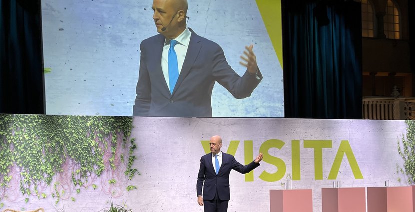 Fredrik Reinfeldt, Visitas nya ordförande. Foto: Klara Ledin Höglund