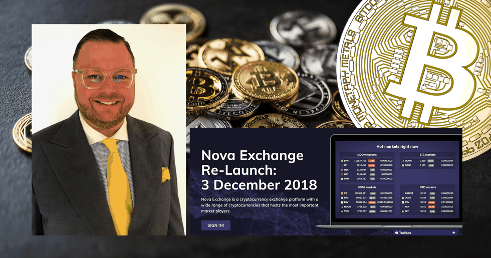 Swedish crypto exchange Nova is relaunching: 