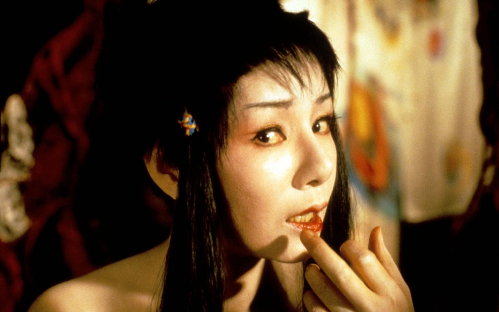 A still from a 1984 film directed by Shūji Terayama.