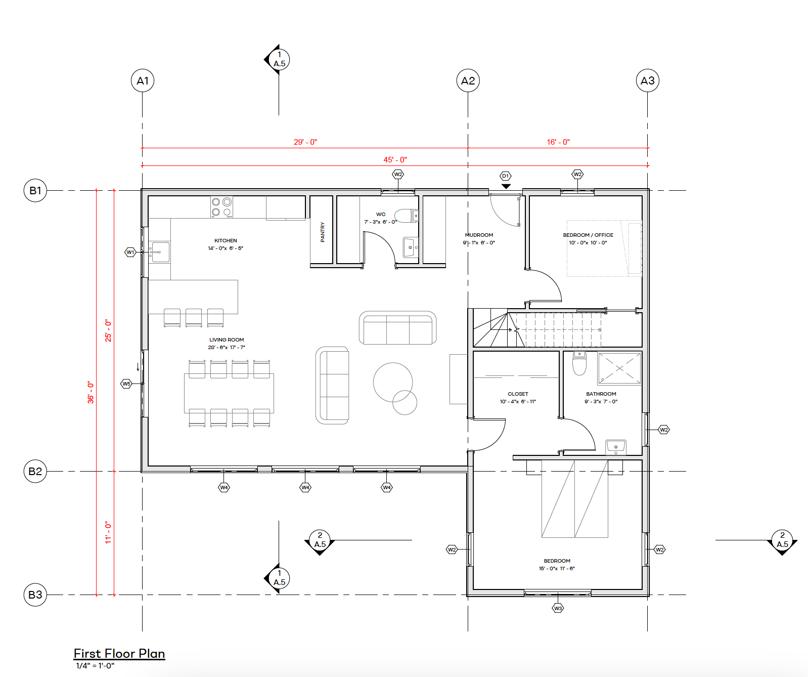 First floor plan