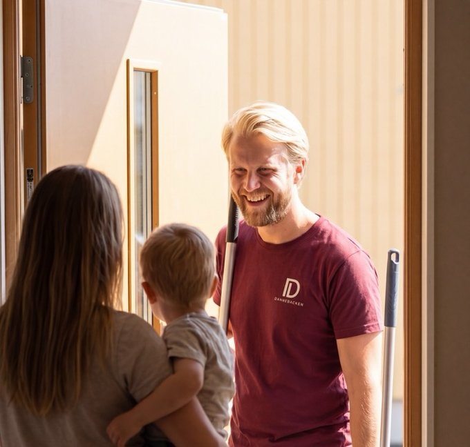 hemstäd städhjälp Dannebacken