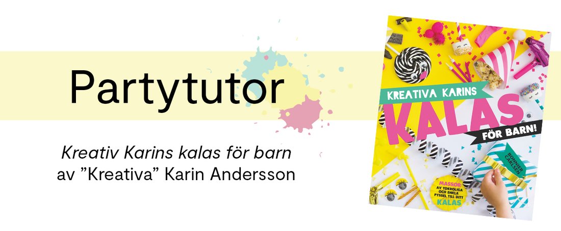 Bokiños pyssel: Kreativa Karins partytutor