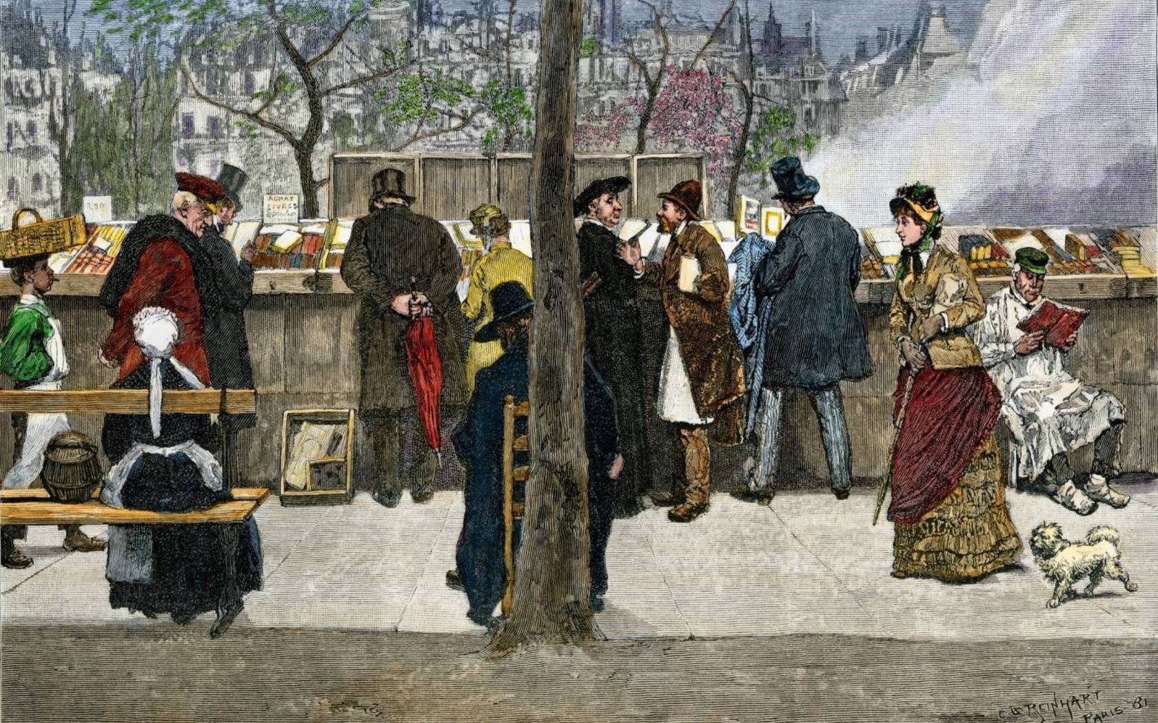 Bookstall by the Seine