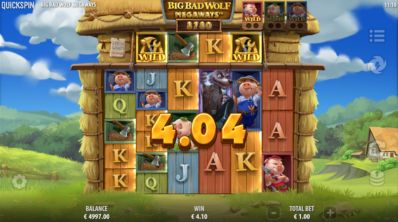 big bad wolf megaways slot