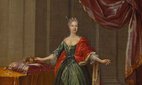 An eighteenth-century portrait of Maria Antonia of Bavaria, Electress of Saxony, by Peter Jacob Horemans.