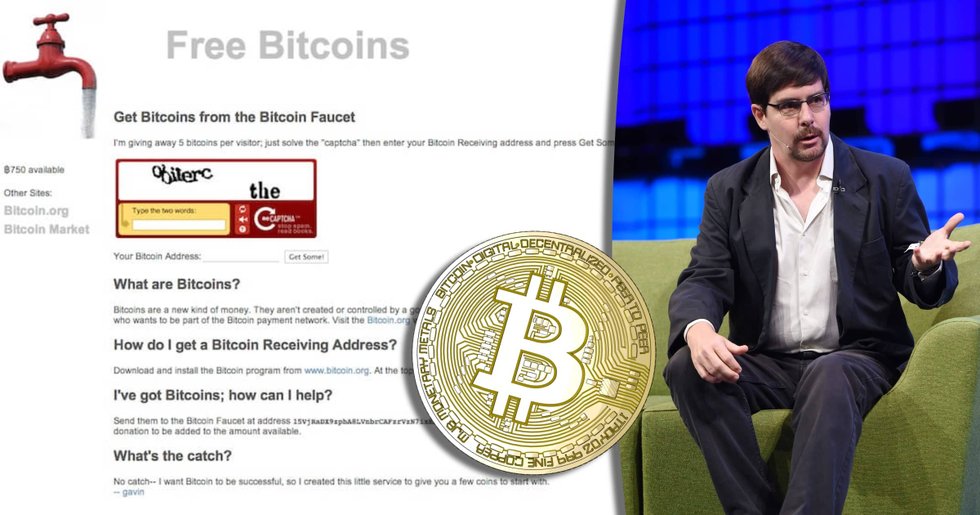 Hemsida i bitcoins barndom skänkte bort coins värda över 10 miljarder kronor