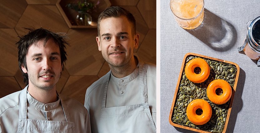 Jonas Lagerström (tv) och Danny Falkeman har valt att expandera trots krisen.  