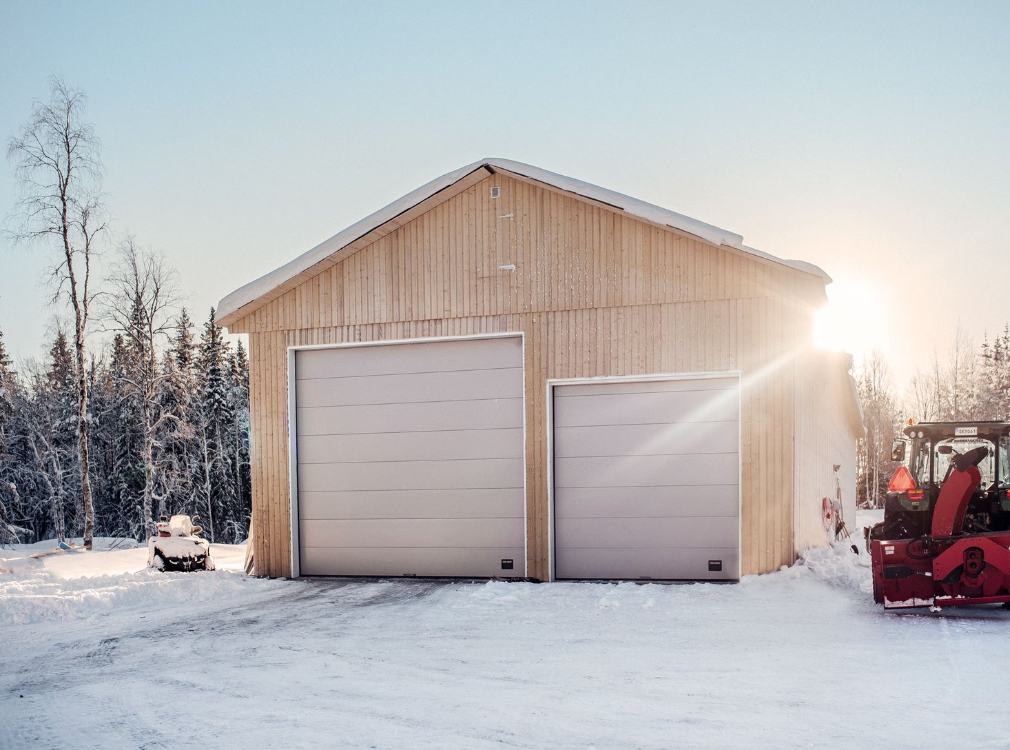 Maskinhall med järnvitriol