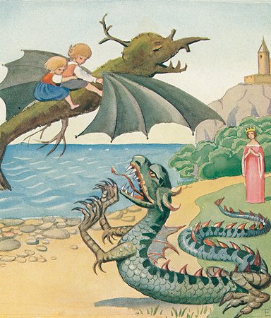 13 böcker om flygande drakar