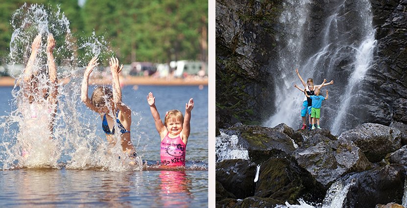 Bad, vandring och sommarliftar öppnar Vemdalen<br />
 och Grönklitt i sommar. Foto: Grönklittsgruppen, Destination Vemdalen