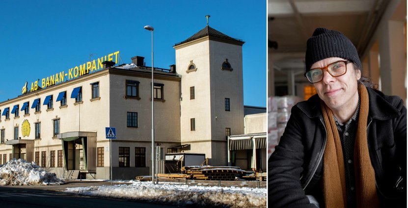 Martin Lagerberg, vd för Banankompaniet. Foto: Oscar Bendrik