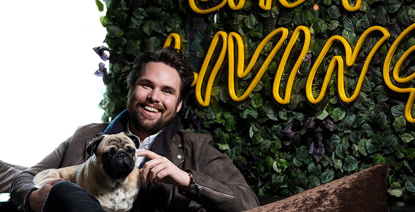 Marcus Sandén på Comfort Hotel i Malmö vill skapa en<br />
 arbetsmiljö och kultur utöver det vanliga. Foto: Pressbild