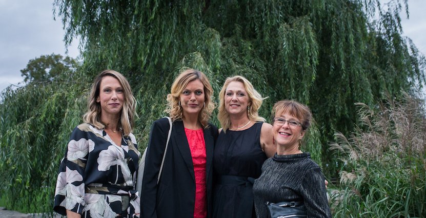 Anna-Karin Boije, Sara Svärd, Karin Cushing och Lilian Andrén, alla från Sundqvist.  Foto: Carla Lomakka