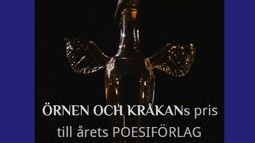 Albert Bonniers Förlag prisas som Årets poesiförlag 2026