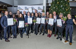 De vann SSQ Service Award 2019