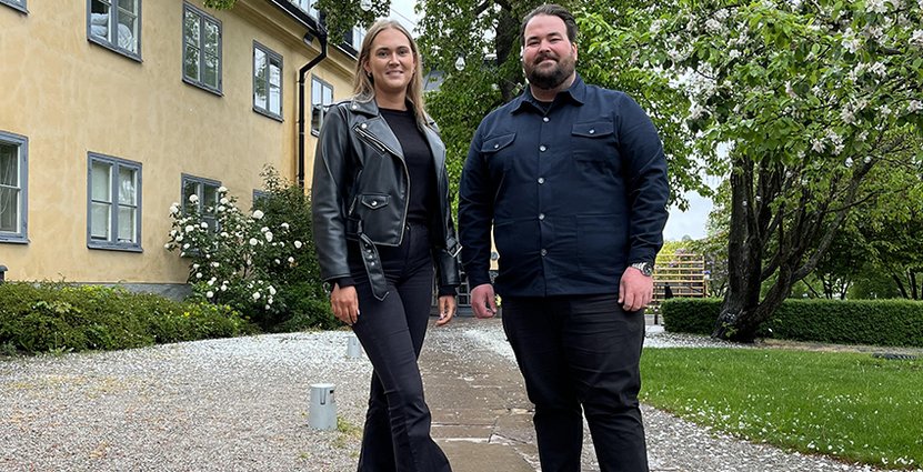 Hedvig Bodin och Ludvig Nordensson  