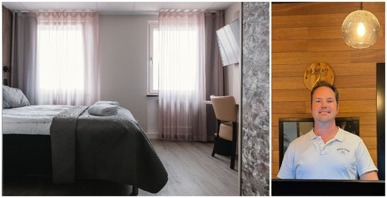 Lyxigt hostel går emot budgettrenden