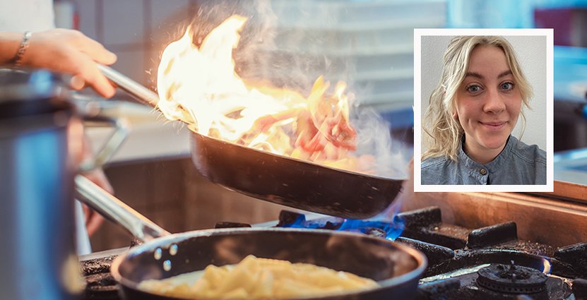 Mimmi Månström valde att följa sin dröm och utbilda sig till kock <br />
– mitt under pandemin. Foto: Colourbox/Sara Olsson