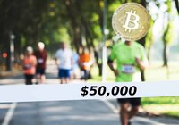 Bitcoinpriset slår nytt rekord – men vägrar passera 50 000 dollar