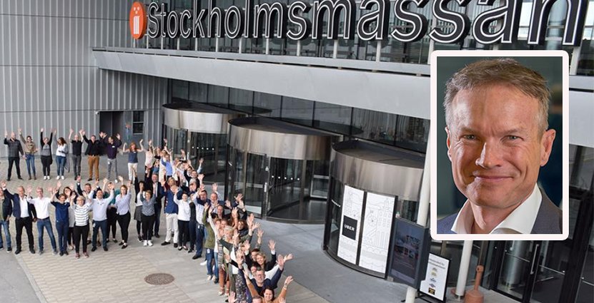 För tio år sedan tävlade Stockholmsmässan med åtta destinationer i Europa,<br />
 idag är de 19. Foto: Stockholmsmässan