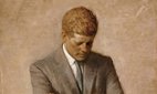 Portrait of President John Fitzgerald Kennedy by Aaron Shikler.