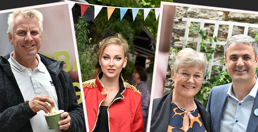 Ett supermingel som lockade drygt 300 personer bjöd Visita på. 